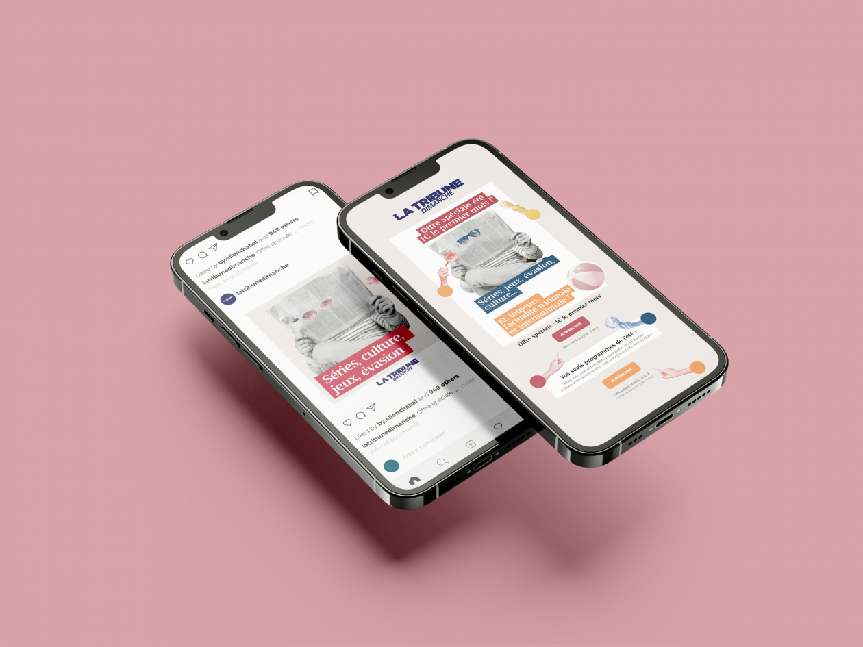 Newsletter & Stories - Campagne Eté 2024